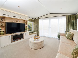 2027 Carnaby Grantley Lodge Static Lodge Holiday Home lounge