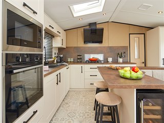 2027 Carnaby Grantley Lodge Static Lodge Holiday Home kitchen