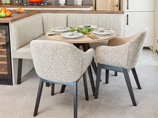 2027 Carnaby Grantley Lodge Static Lodge Holiday Home dining area