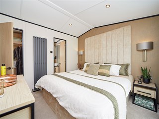 2027 Carnaby Grantley Lodge Static Lodge Holiday Home main bedroom