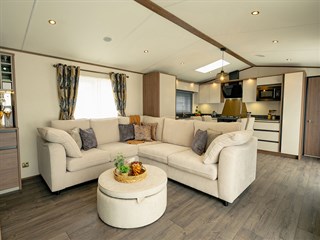 2027 Carnaby Langham Static Caravan Holiday Home lounge