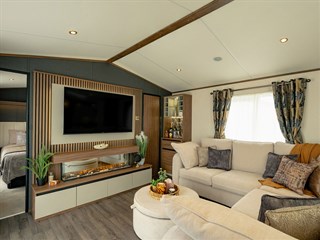 2027 Carnaby Langham Static Caravan Holiday Home lounge