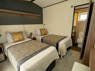 2027 Carnaby Langham Static Caravan Holiday Home twin bedroom