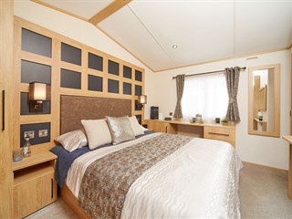 2027 Carnaby Chantry Lodge Static Lodge Holiday Home main bedroom