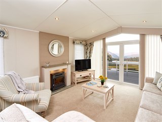 2027 Carnaby Lakehouse Lodge Static Lodge Holiday Home lounge