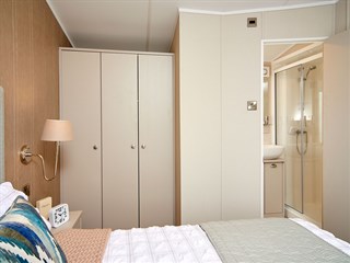 2027 Carnaby Lakehouse Lodge Static Lodge Holiday Home main bedroom en suite