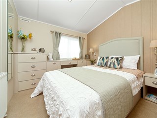 2027 Carnaby Lakehouse Lodge Static Lodge Holiday Home main bedroom