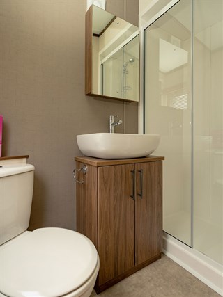 2027 Carnaby Carrington Static Caravan Holiday Home shower room