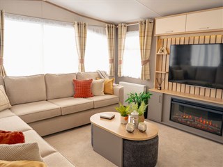 2027 Carnaby Oakdale Static Caravan Holiday Home lounge