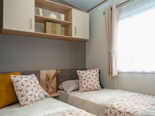 2027 Carnaby Oakdale Static Caravan Holiday Home twin bedroom