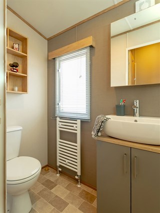2027 Carnaby Oakdale Outlook Static Caravan Holiday Home shower room