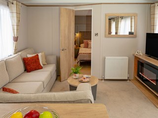 2027 Carnaby Oakdale Centre Lounge Static Caravan Holiday Home lounge