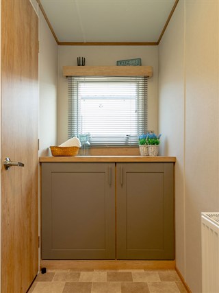 2027 Carnaby Oakdale Centre Lounge Static Caravan Holiday Home utility