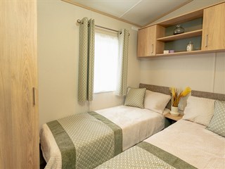 2027 Carnaby Ashdale Static Caravan Holiday Home twin bedroom