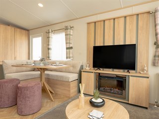 2027 Carnaby Ashdale Outlook Static Caravan Holiday Home lounge