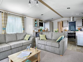 2021 ABI Windermere Static Caravan Holiday Home lounge