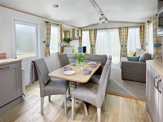 2021 ABI Windermere Static Caravan Holiday Home dining area