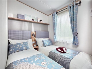 2021 ABI Windermere Static Caravan Holiday Home twin bedroom