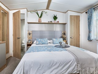 2021 ABI Windermere Static Caravan Holiday Home master bedroom
