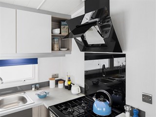 2021 Swift Antibes Static Caravan Holiday Home kitchen