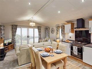 2022 Willerby Dorchester Static Caravan Holiday Home dining room