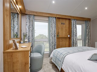 2022 Willerby Dorchester Static Caravan Holiday Home  master bedroom