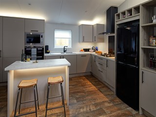 2023 Willerby Mapleton Static Lodge Holiday Home kitchen