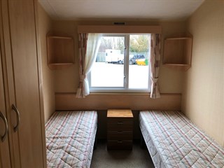 2010 Willerby Rio Static Caravan Holiday Home twin bedroom