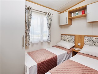2021 Carnaby Glenmoor Lodge Static Caravan Holiday Home twin bedroom