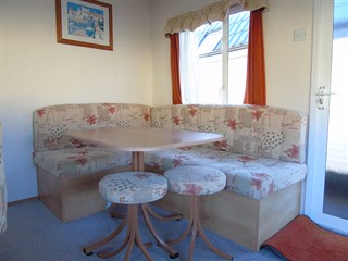 2004 Brentmere Ashbrooke Static Caravan Holiday Home dining area