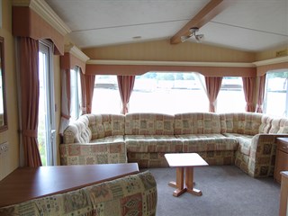 2004 Cosalt Sandhurst Static Caravan Holiday Home lounge