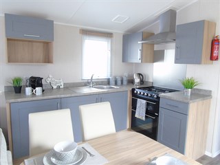 2022 Willerby Brenig Outlook Static Caravan Holiday Home dining area