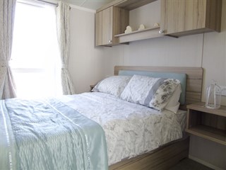 2022 Swift Snowdonia static caravan holiday home main bedroom