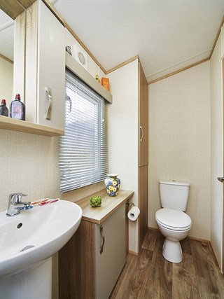2022 Carnaby Oakdale Static Caravan Holiday Home washroom