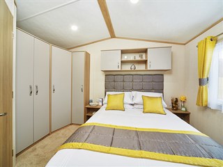 2022 Carnaby Oakdale Static Caravan Holiday Home main bedroom