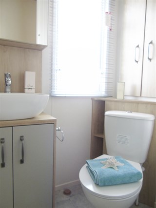 2022 ABI Saffron Static Caravan Holiday Home 2 bedroom shower room