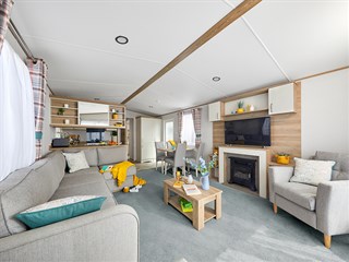 2022  ABI Wimbledon Static Caravan Holiday Home lounge