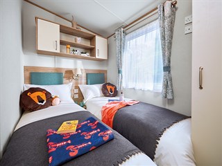 2022  ABI Wimbledon Static Caravan Holiday Home twin bedroom