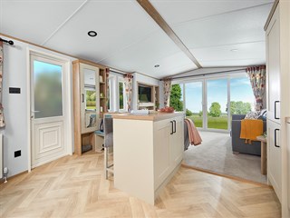 2022 ABI Ingleton Static Caravan Holiday Home lounge