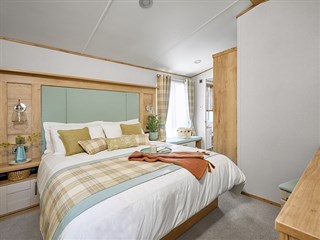 2022 ABI Ambleside Static Caravan Holiday Home main bedroom