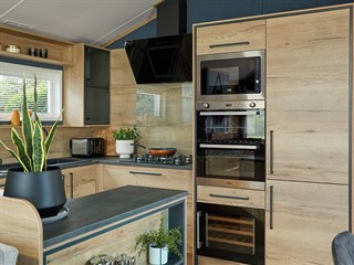 2022 ABI Westwood Lodge Static Lodge Holiday Home kitchen