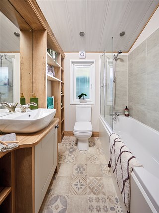 2022 ABI Harrogate Lodge Static Lodge Holiday Home shower room