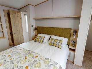 2022 ABI WIndermere Static Caravan Holiday Home main bedroom