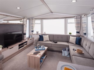 2022 Swift Loire Static Caravan Holiday Home lounge
