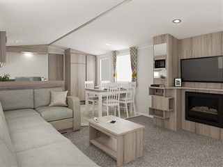 2022 Swift Ardennes Static Caravan Holiday Home lounge
