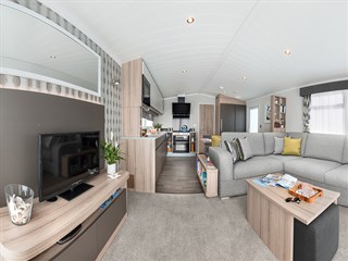 2022 Swift Antibes Static Caravan Holiday Home lounge