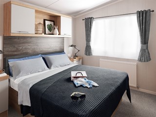 2022 Swift Margaux Static Caravan Holiday Home main bedroom
