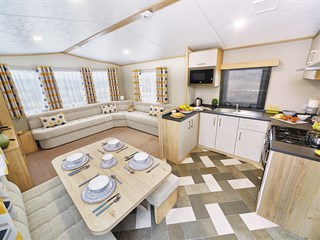 2022 Carnaby Ashdale Static Caravan Holiday Home lounge overview