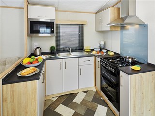2022 Carnaby Ashdale Static Caravan Holiday Home kitchen