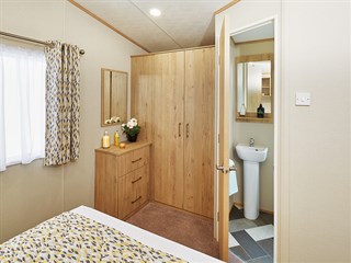 2022 Carnaby Ashdale Static Caravan Holiday Home main bedroom en suite